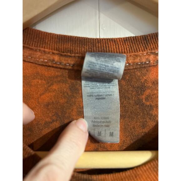 KORN - Orange and Black Tie Dye Tshirt - Picture 2 of 6